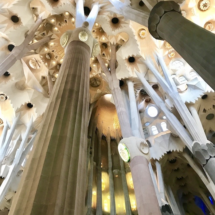 Visiting the Sagrada Familia