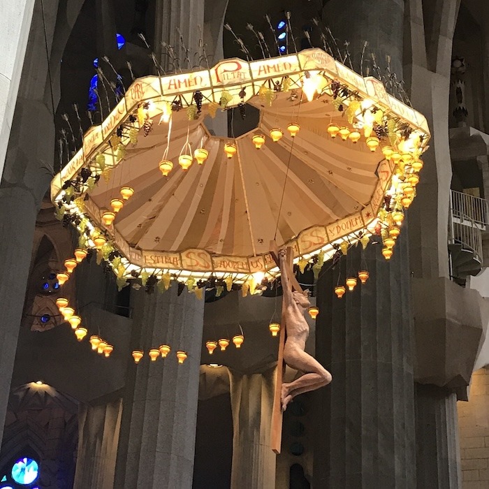 Visiting the Sagrada Familia